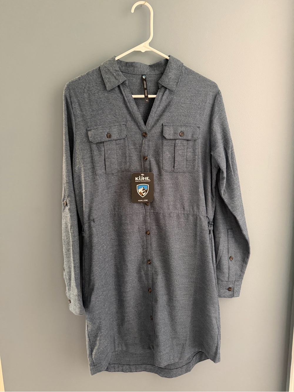 NWT Kuhl Whisper Flannel Dress